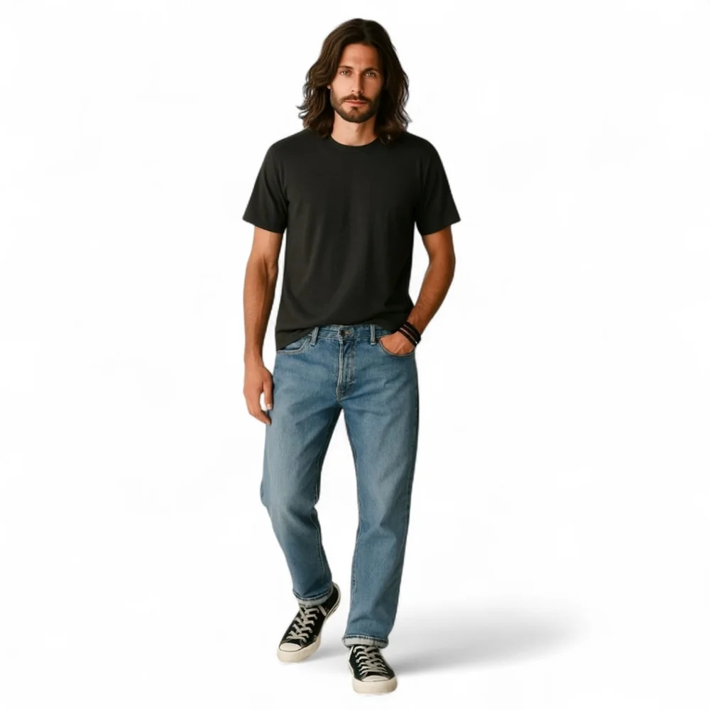 Levi’s 501 Original Fit Jeans 30x30 Light Stonewash Button Fly Modern Vintage